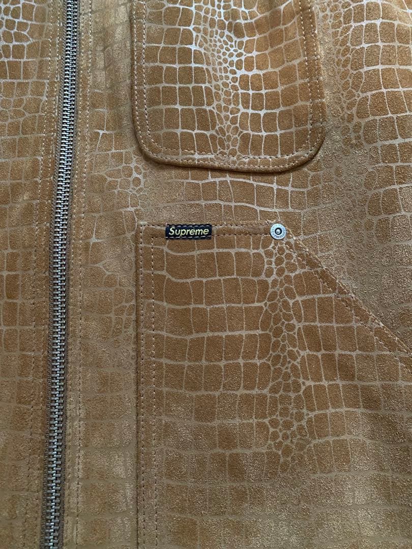 ジャケット・アウター supreme 24AW Suede Work Jacket Croc