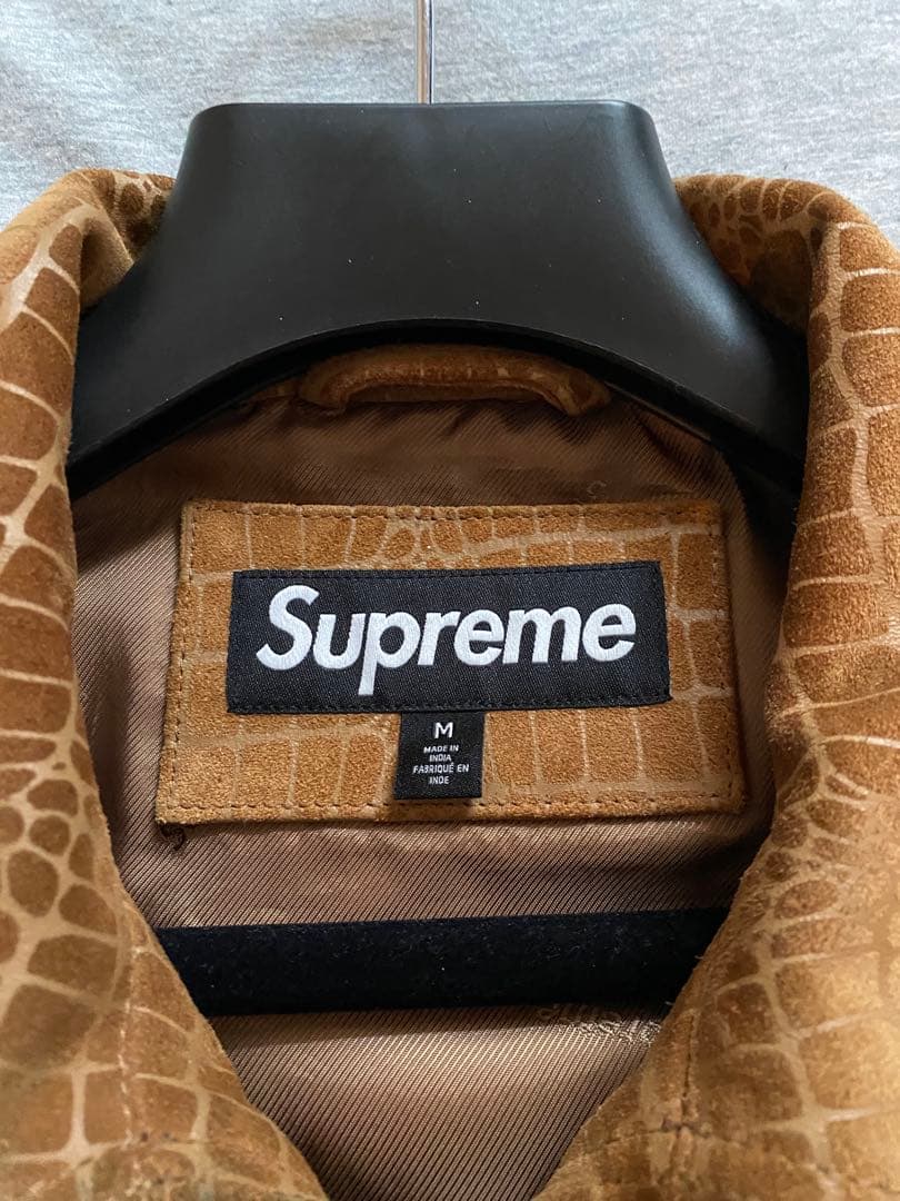 ジャケット・アウター supreme 24AW Suede Work Jacket Croc