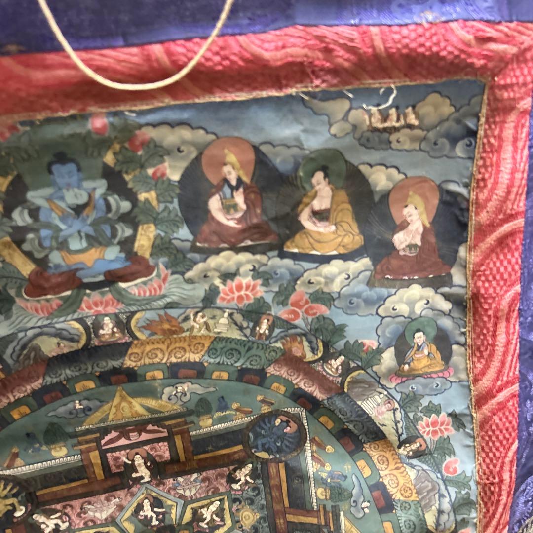 曼荼羅 絵画高さ110センチ×横71センチ