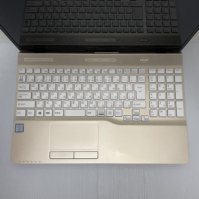 Win11★希少ゴールド！SSD256＋HDD1TB★富士通ノートパソコン