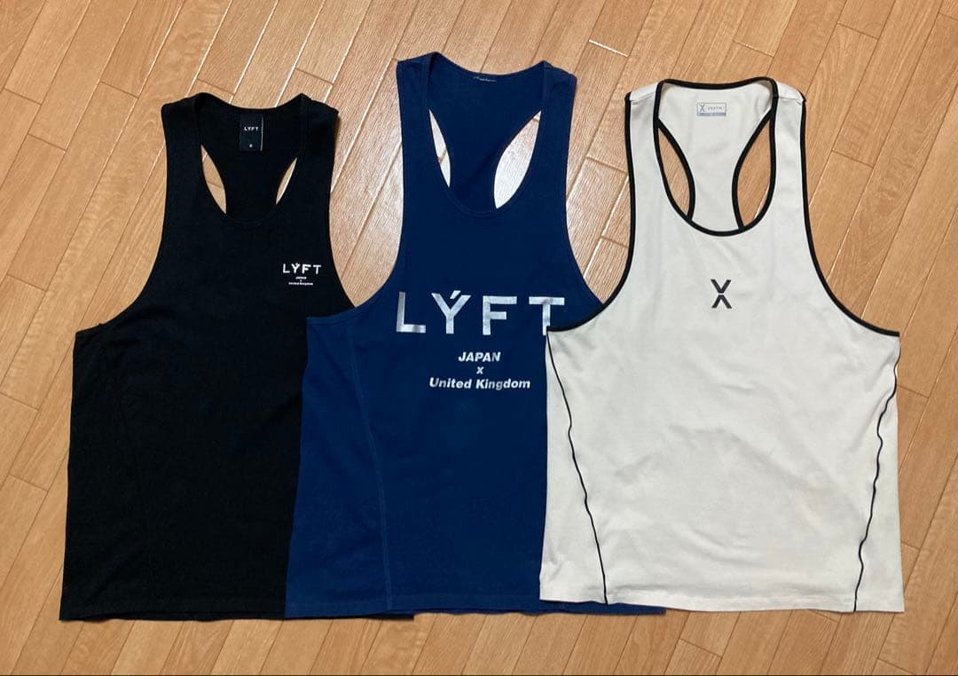 LYFT＆VEATMタンクトップ3枚セット