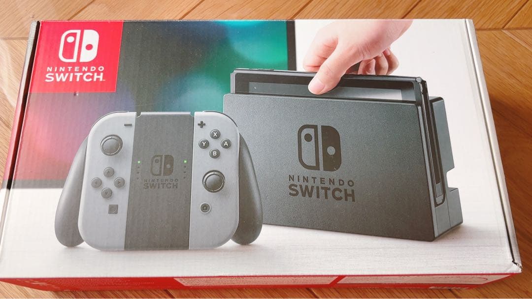 SDカード(256GB)付き Nintendo Switch 本体 グレー
