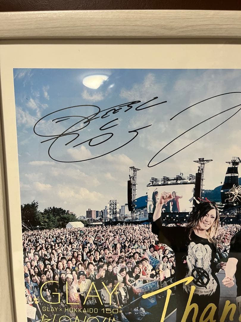 GLAY 2018 函館緑の島ライブポスター