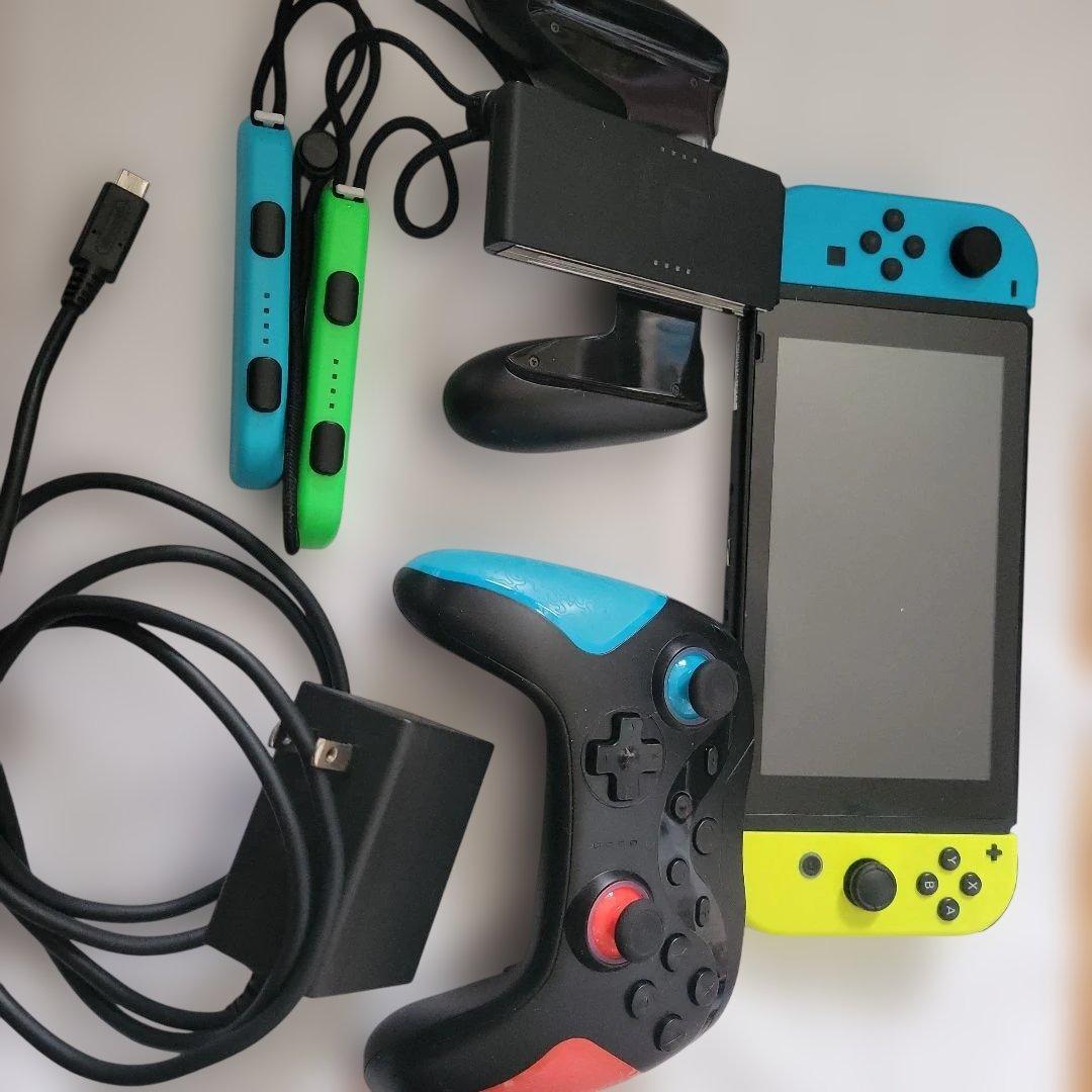 Nintendo Switch 本体 青/黄 + プロコントローラー