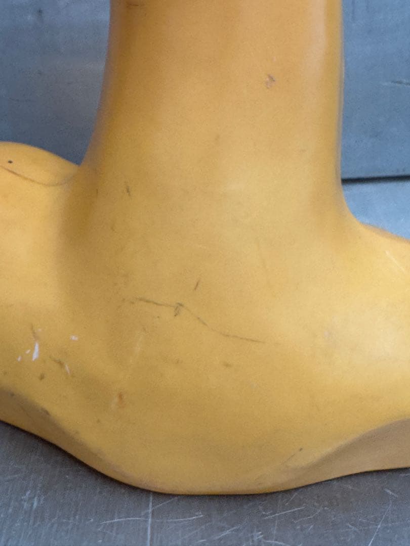 黄色/マネキンヘッド/レトロポップ/Huard/ツイギーtwiggyビンテージ