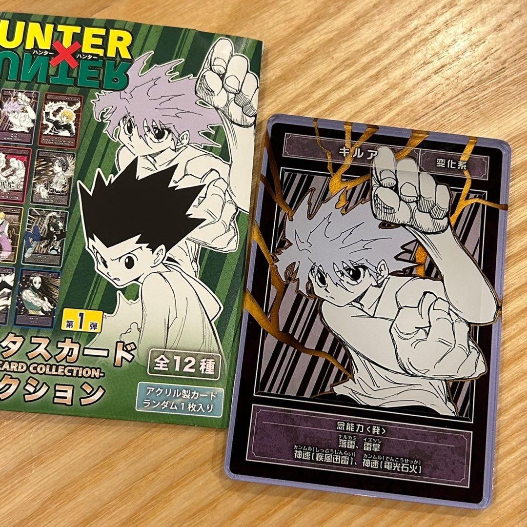 【新品】 ハンターハンター　ステータスカードコレクション　全12種　コンプ