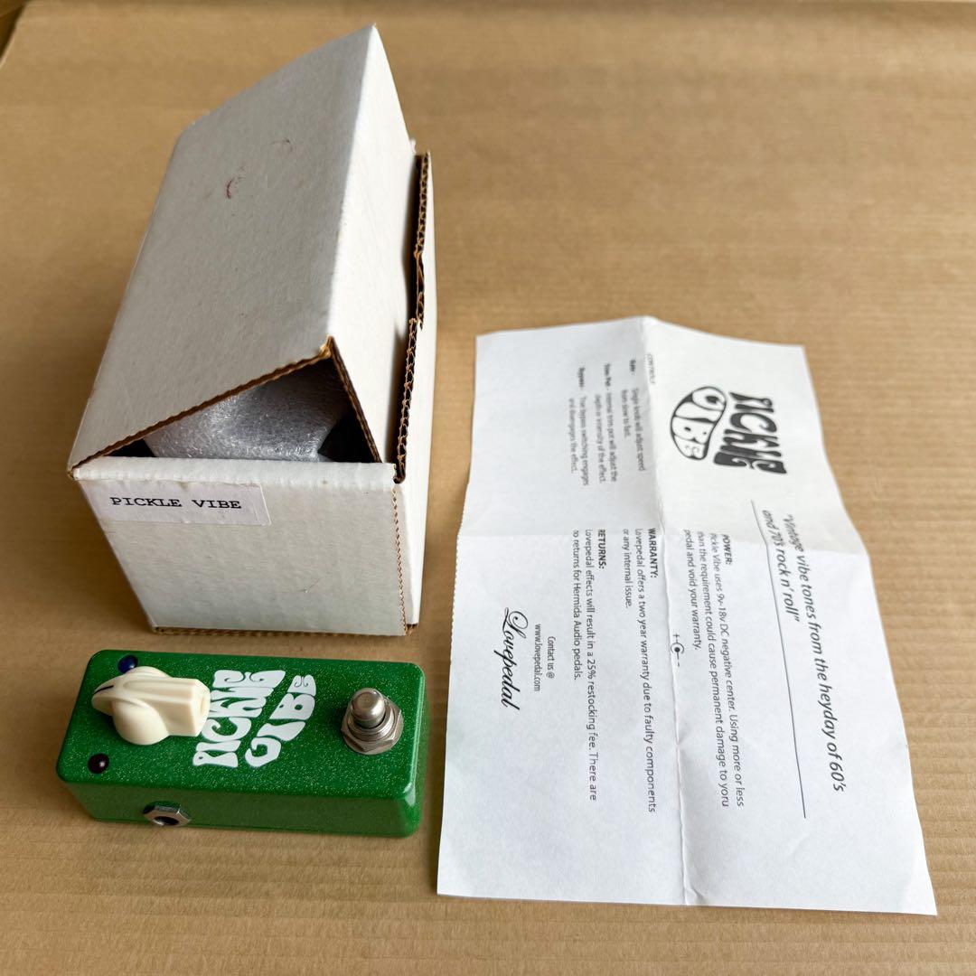 ギター Lovepedal Pickle Vibe