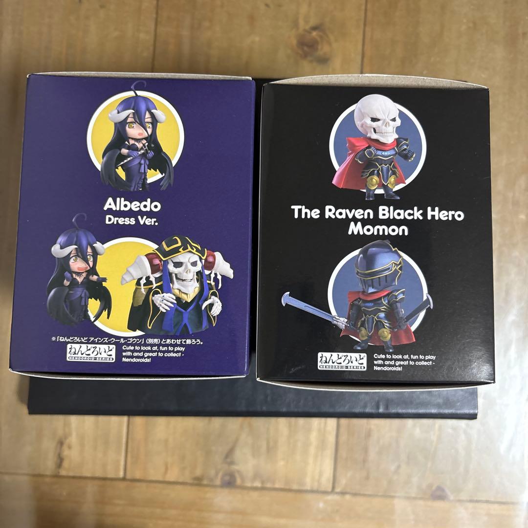 ねんどろいど オーバーロード 漆黒の英雄 モモン ＆ アルベド ドレスVer.
