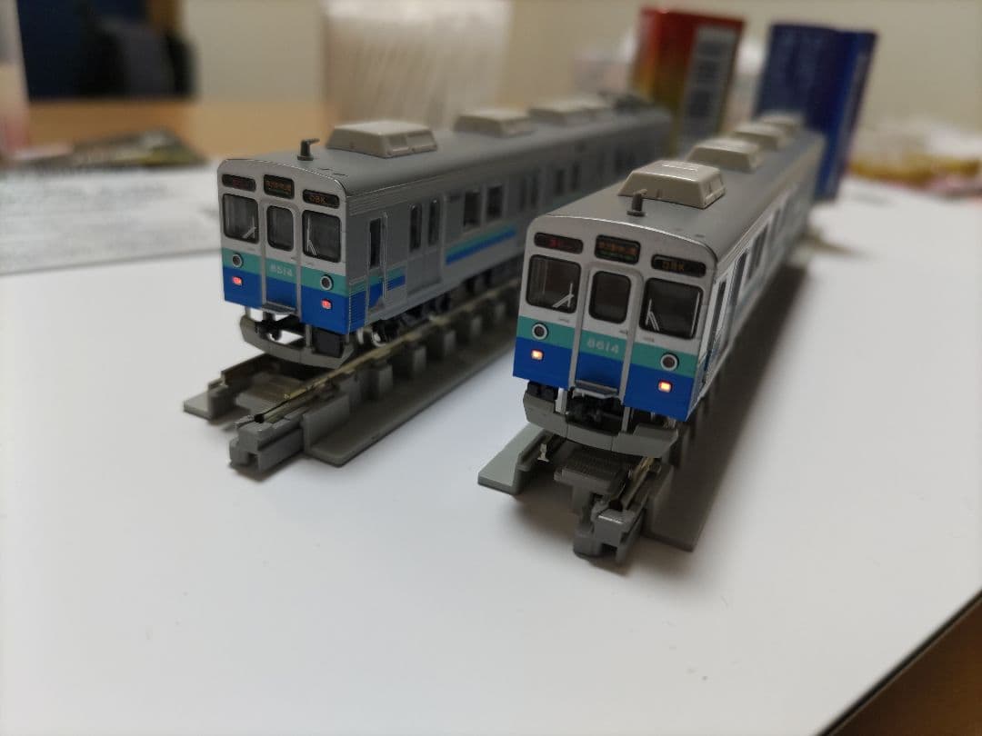 東急8500系　8614編成タイプ・黄色テープ付き　10両セット