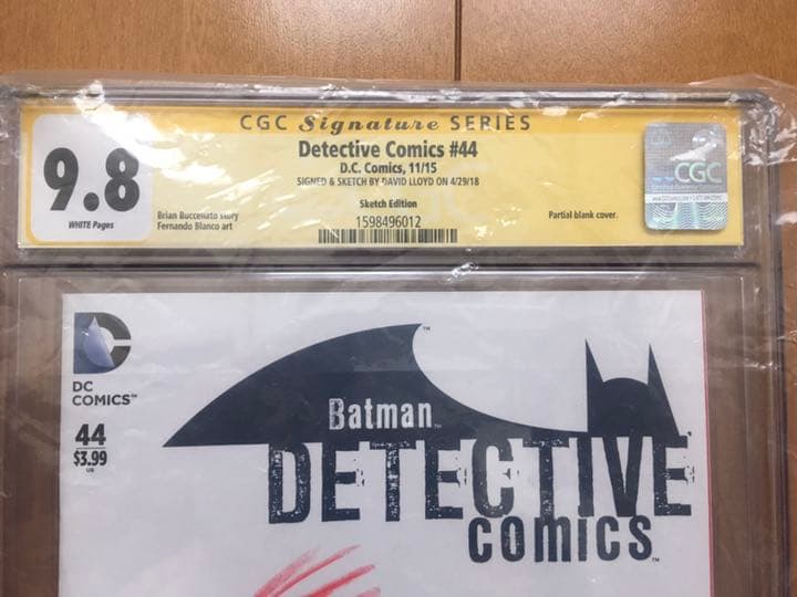 CGCシグネチャー Vフォー・ヴェンデッタ デヴィッド・ ロイド 直筆スケッチ