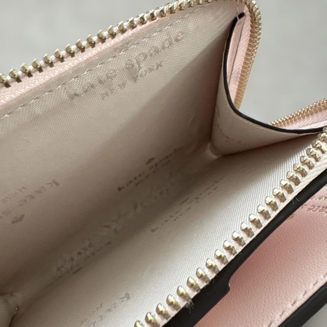 ★kate spade★ 花柄 二つ折り財布
