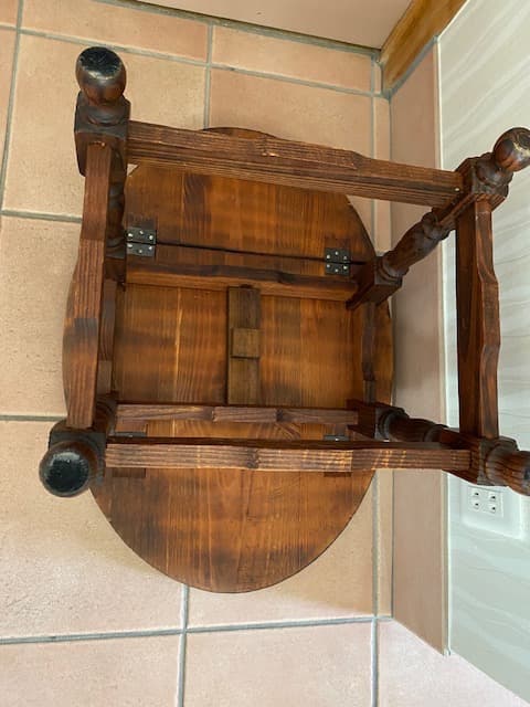 ビンテージ　ドロップリーフ　テーブル　コーヒーテーブル　ゲートレッグテーブル