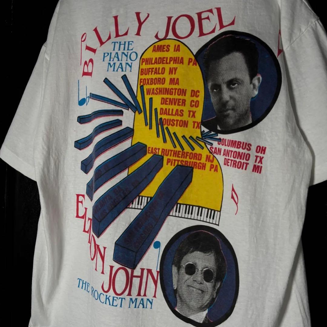 90s USA BILLY JOER×ELTON JOHNツアーTシャツ