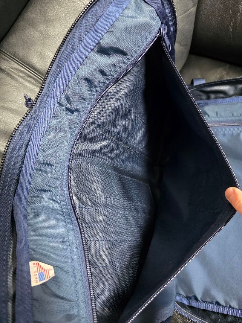 【Kazu】ブリーフィング ビームス別注 ビジネスバッグ ネイビー