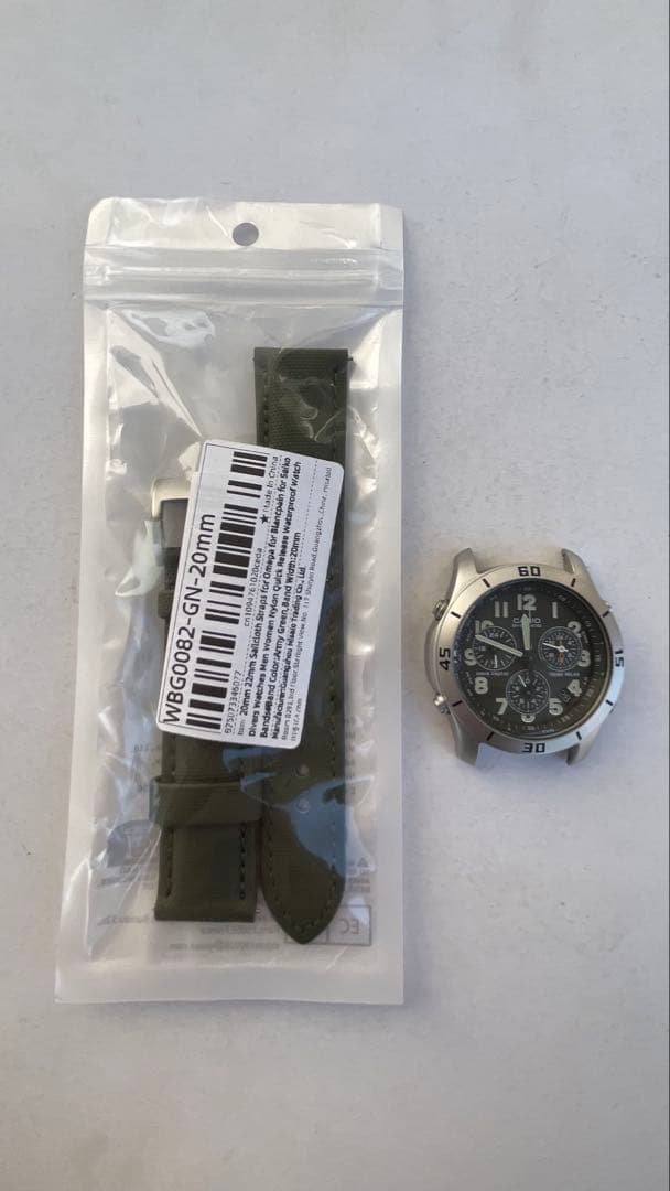 【新品ベルト付】カシオ OVERLAND OVW-600 ソーラー電波 アーミー