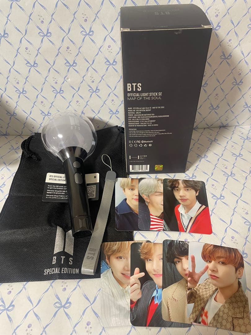 e*n様 BTS MAP OF THE SOUL ペンライト Ver4 フォトカ