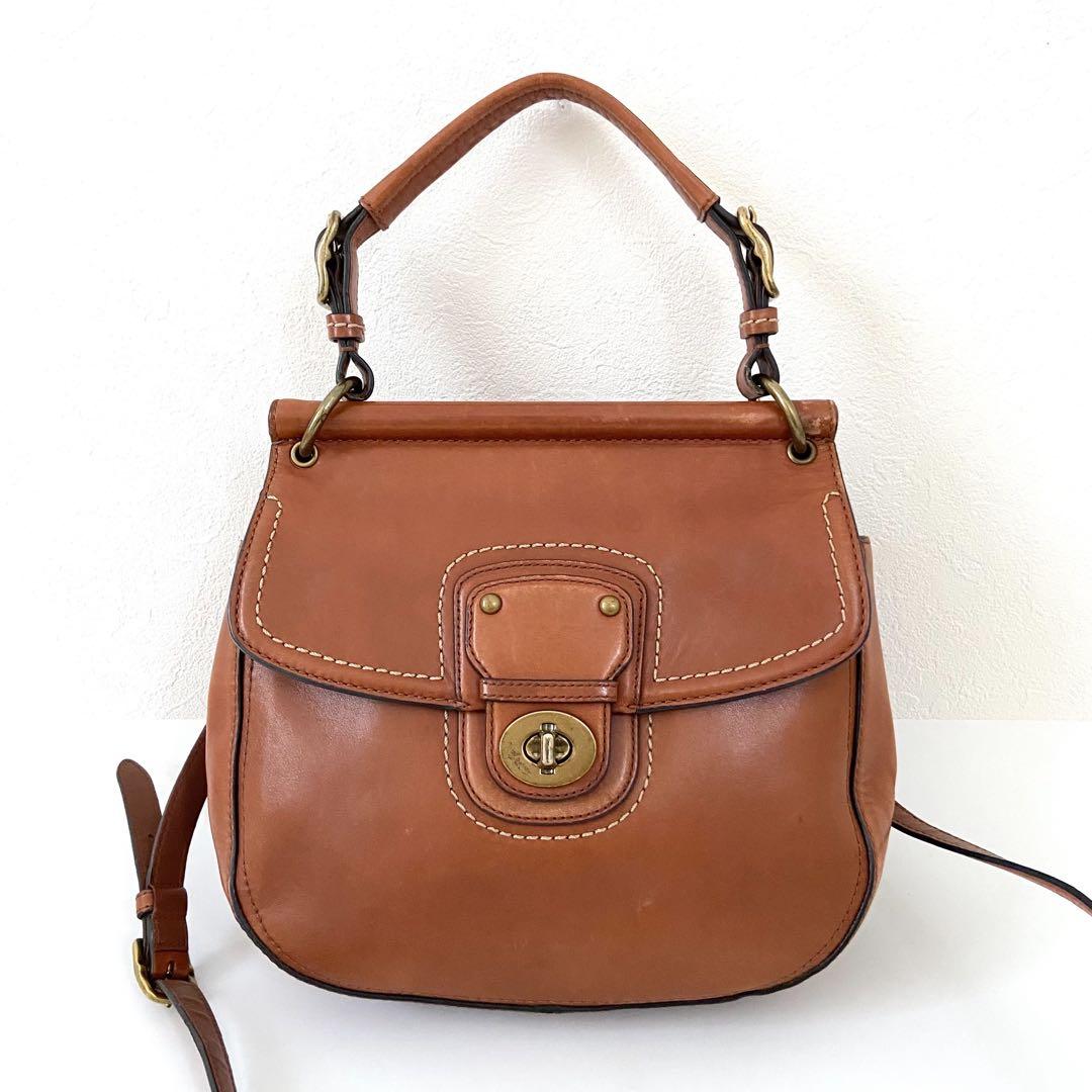 オールドコーチ ニューウィリス 2way ショルダーバッグ オールレザー 本革