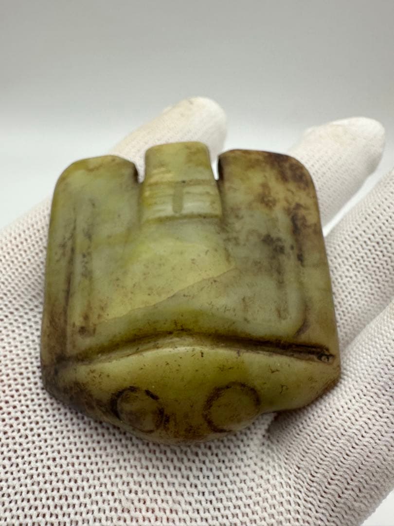 【中国古美術 】紅山文化 大型古玉璧 旧蔵 置物 巻珠戦漢古玉 旧藏品 合計9点