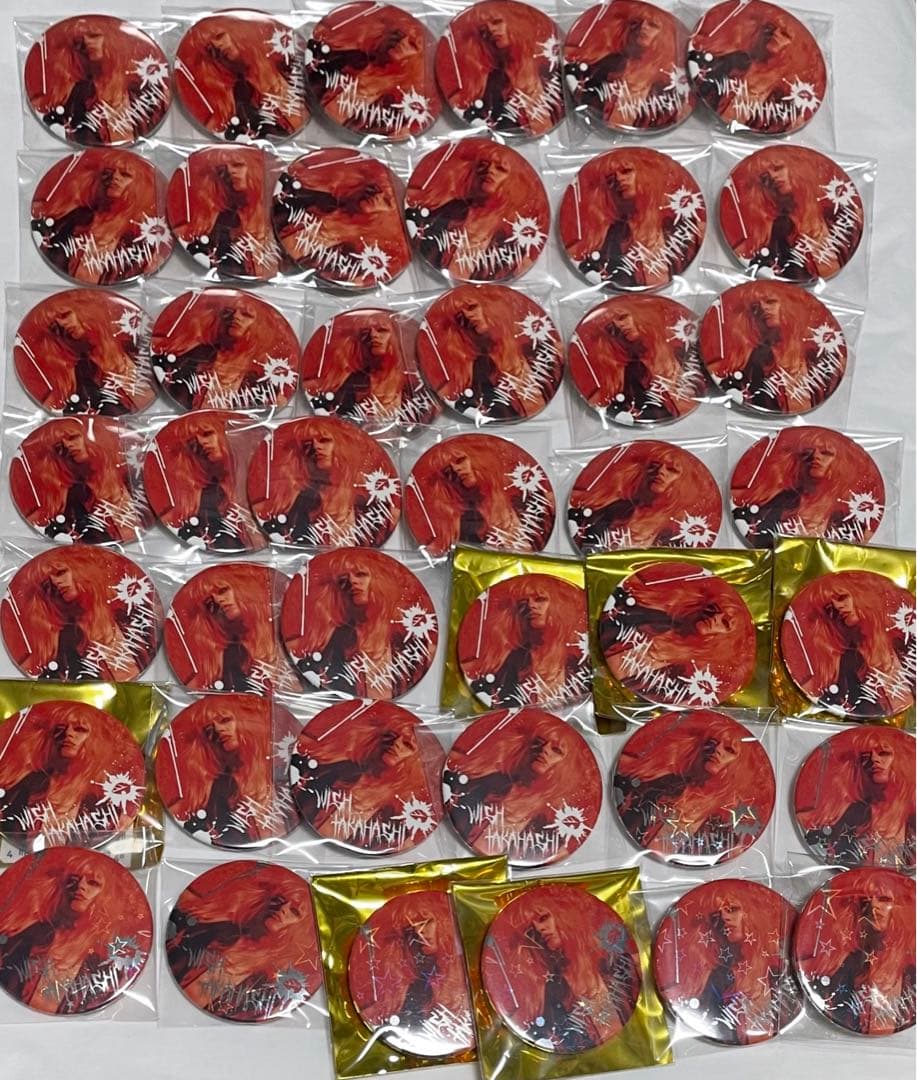 ウィッシュ高橋　うらたぬき　缶バッジ