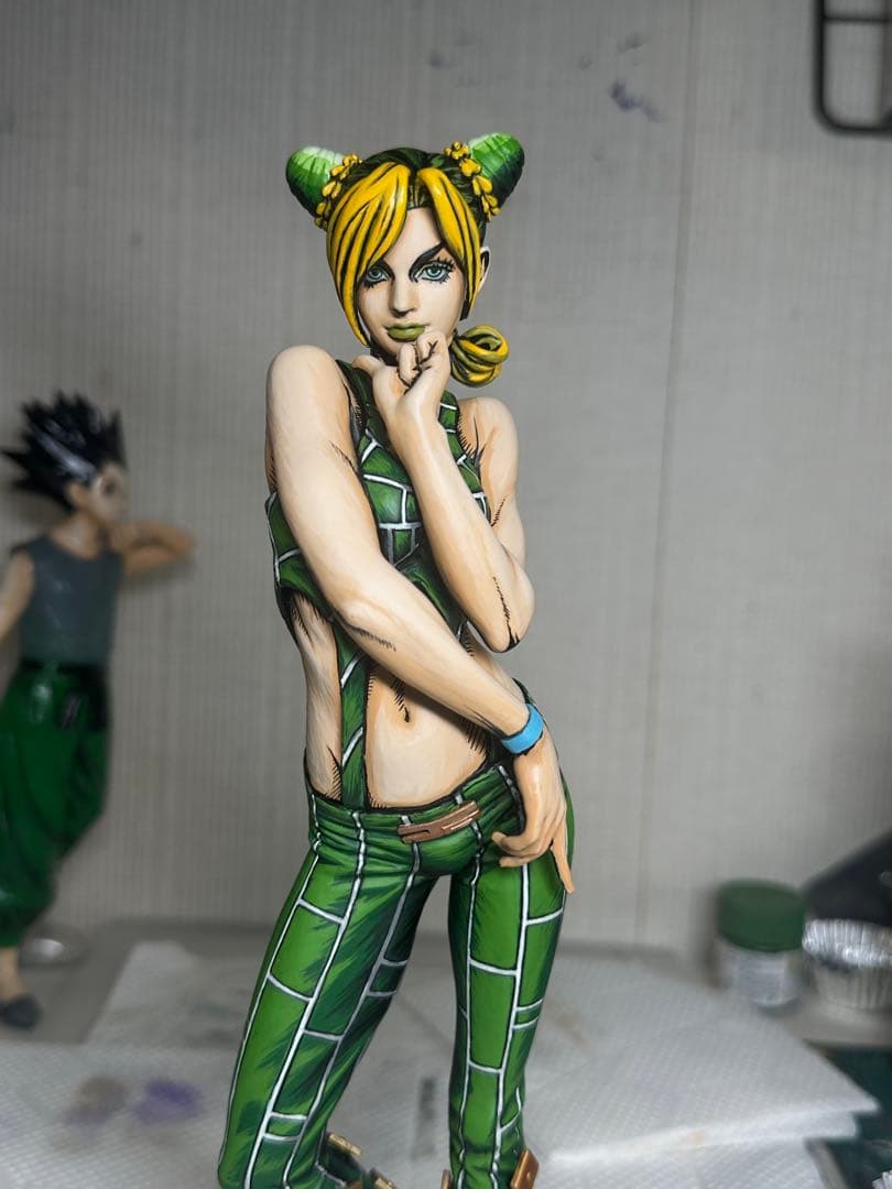 ジョジョの奇妙な冒険　空条徐倫　フィギア　リペイント　2次元