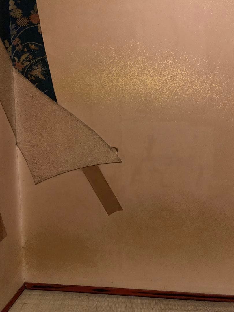 誰が袖屏風 アンティーク 仕切 パーテーション 年代物 時代物