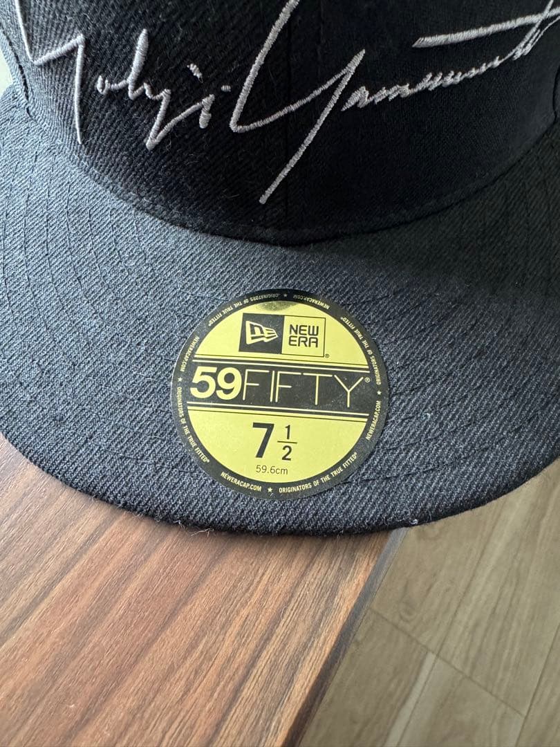 Yohji Yamamoto 59FIFTY キャップ ブラック 7 1/2