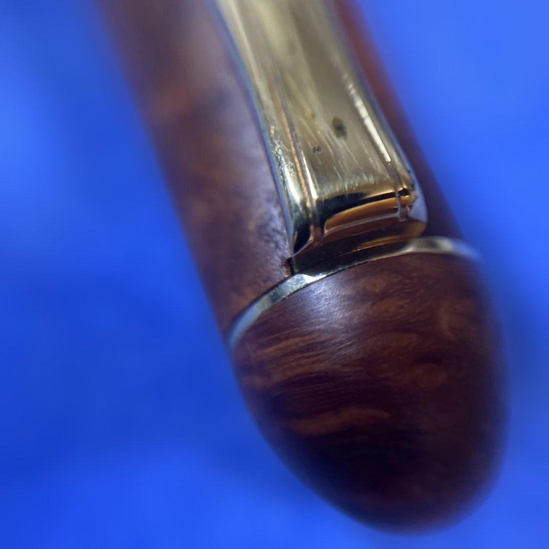 PLATINUM ブライヤー万年筆 インク付き