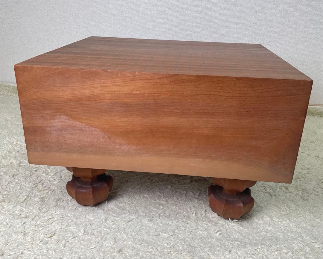 囲碁盤 極厚 高級 へそ付き 日本棋院囲碁講座、碁石セット