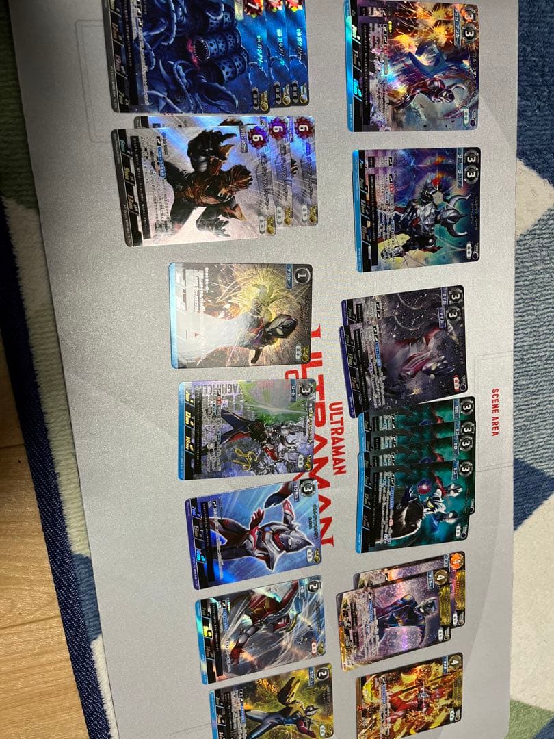 ウルトラマンカードゲームBP05 AP RRRR RRR まとめ　RR以下4コン