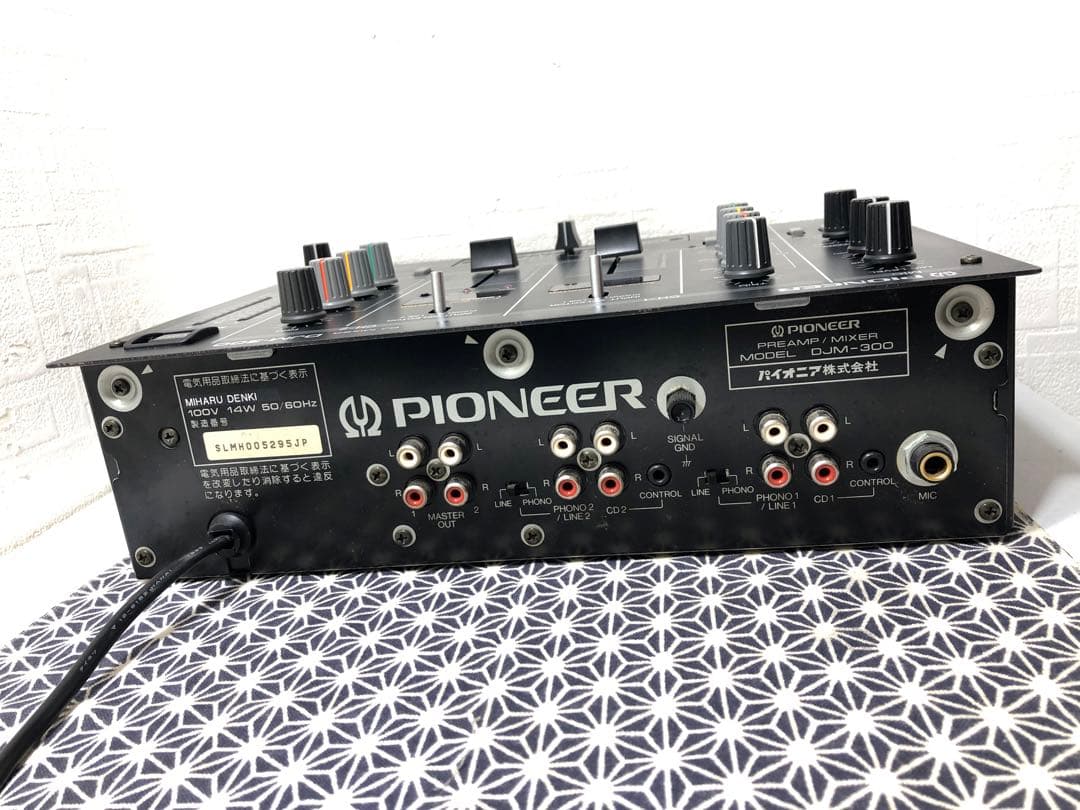 pioneer dj パイオニア　DJM-300 黒 フェーダーメンテナンス
