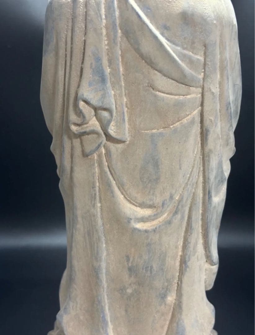 仏教　石仏 如来 細工彫刻 釈迦 縁起物 お釈迦様 釈迦如来 石彫仏像