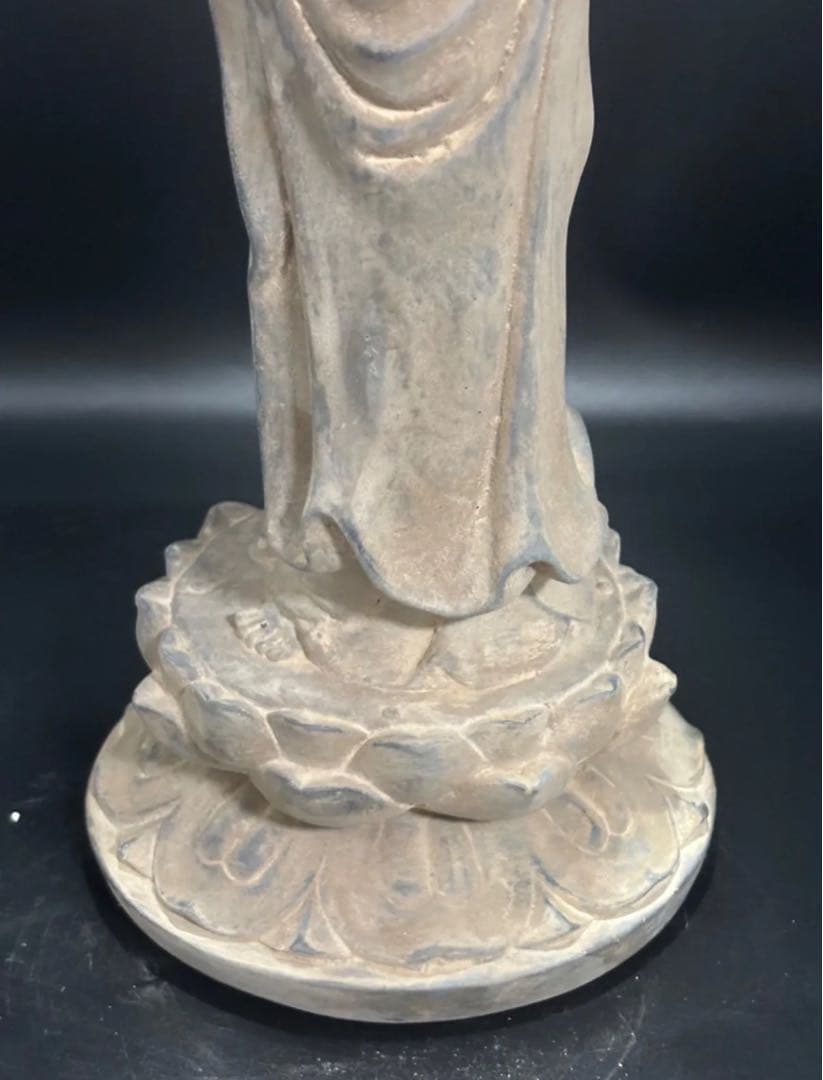 仏教　石仏 如来 細工彫刻 釈迦 縁起物 お釈迦様 釈迦如来 石彫仏像