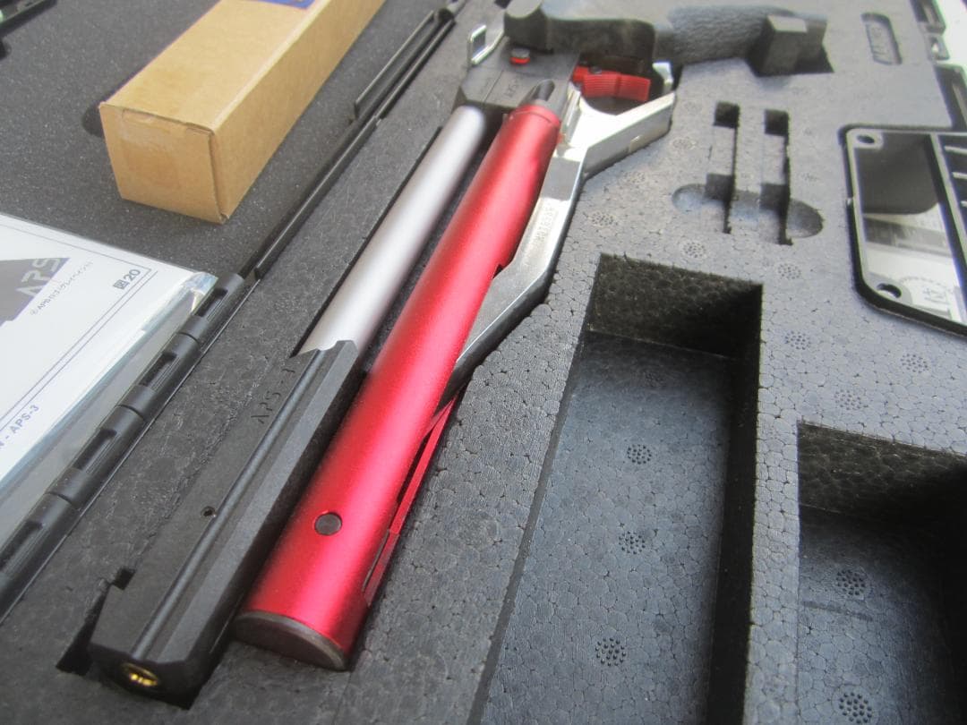 マルゼン　APS-3 レッドエディション LM-OFマウントレール付き