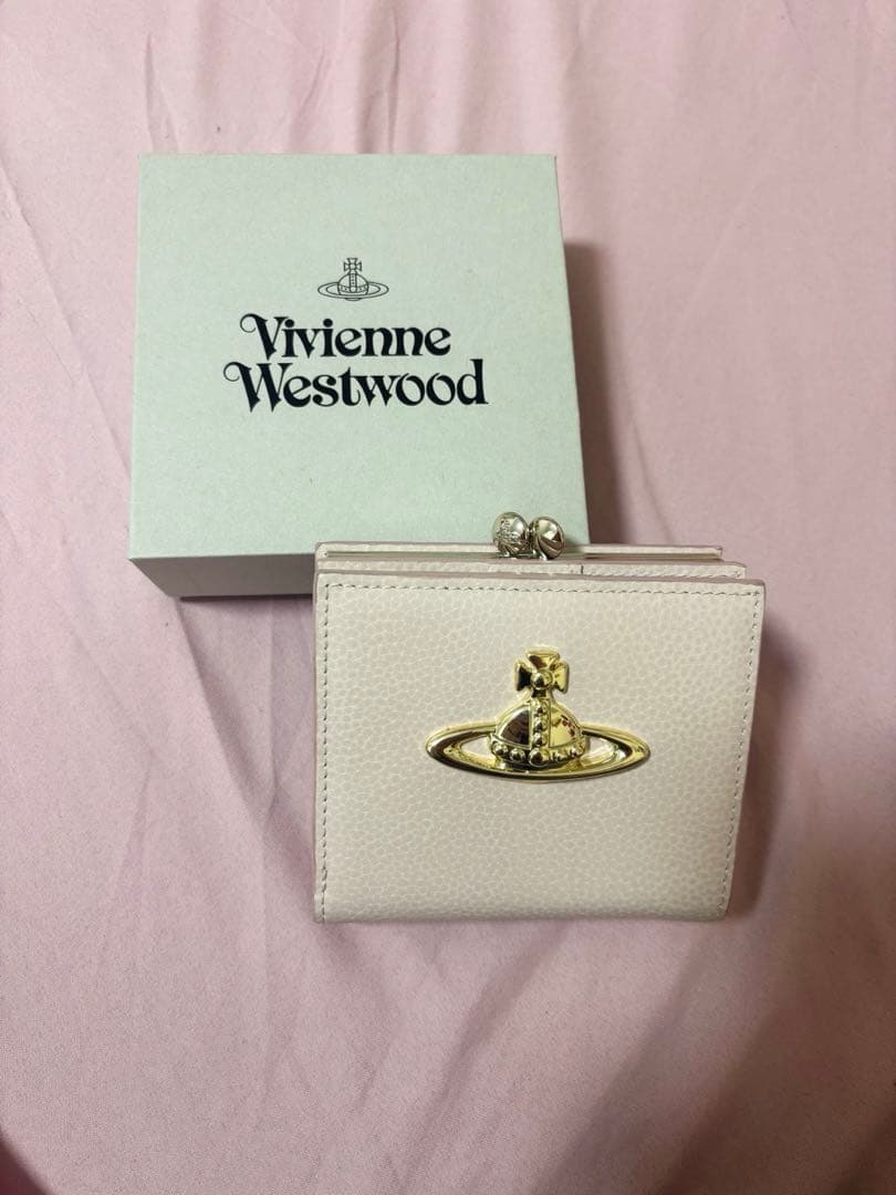 Vivienne Westwood ピンク 二つ折り財布