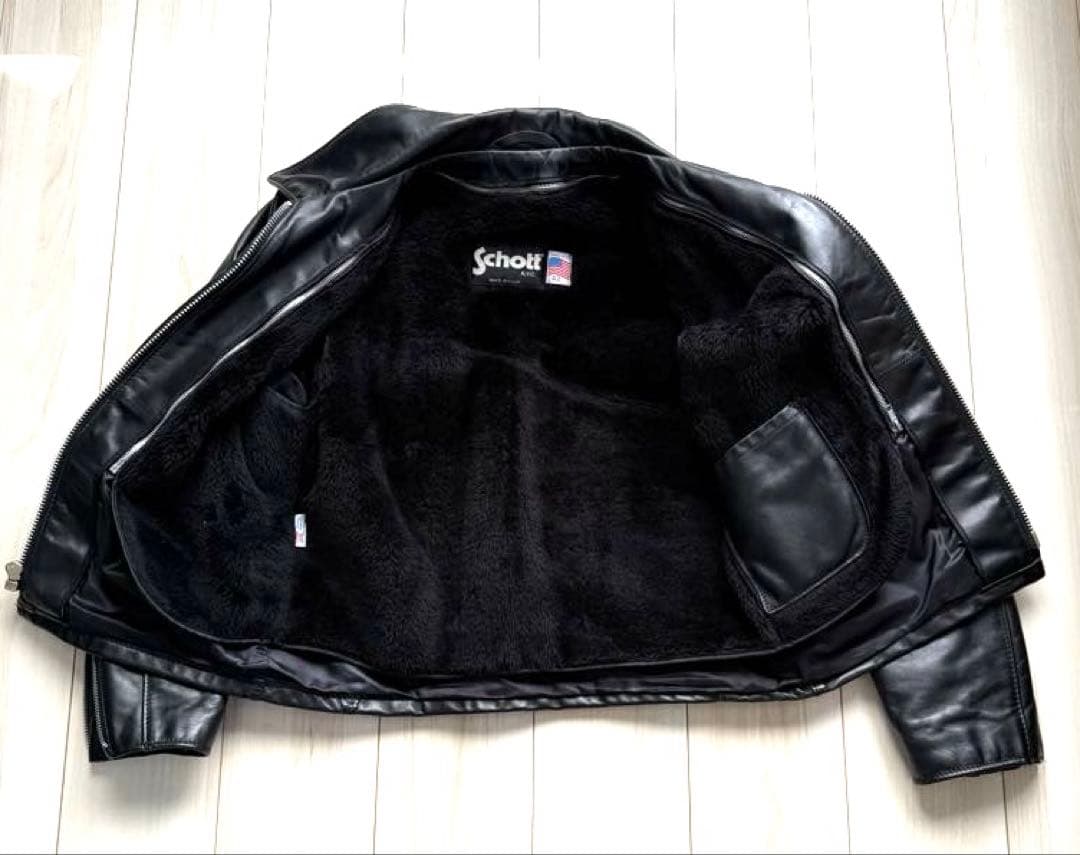 schott 642 シングルライダース 42