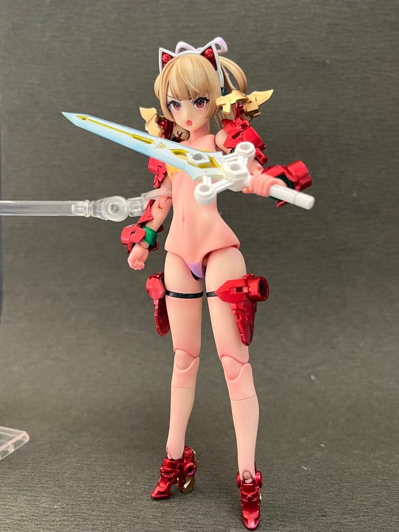 ト*ム様 メガミデバイス バスタードールナイトとタンク武装、ガレージキット胴体塗