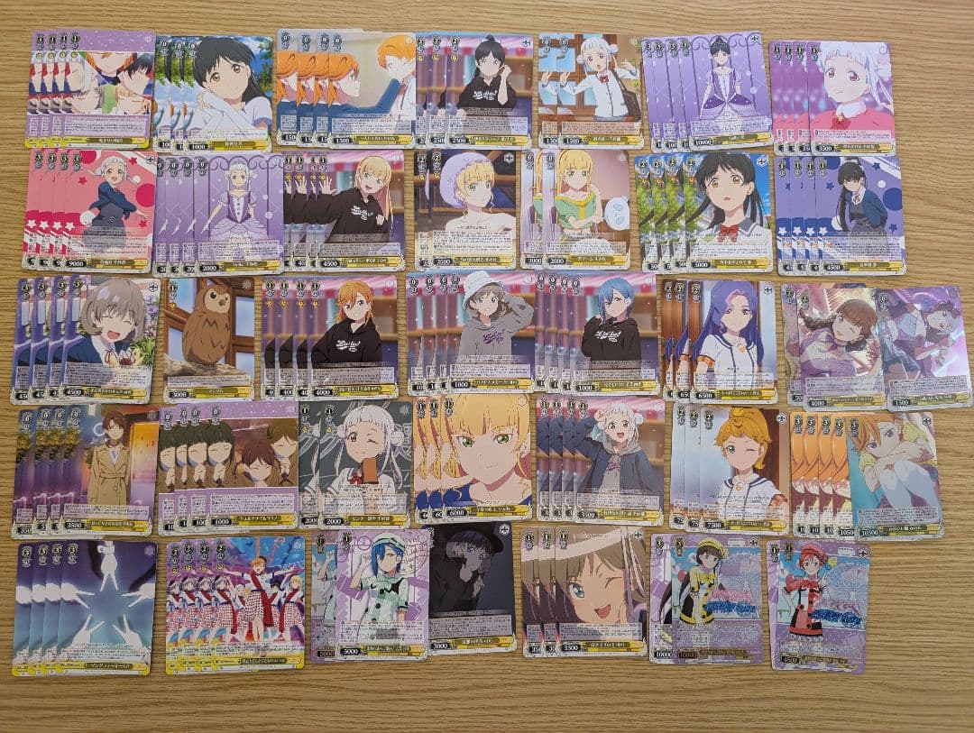 ラブライブスーパスター　デッキ+パーツ　ヴァイス