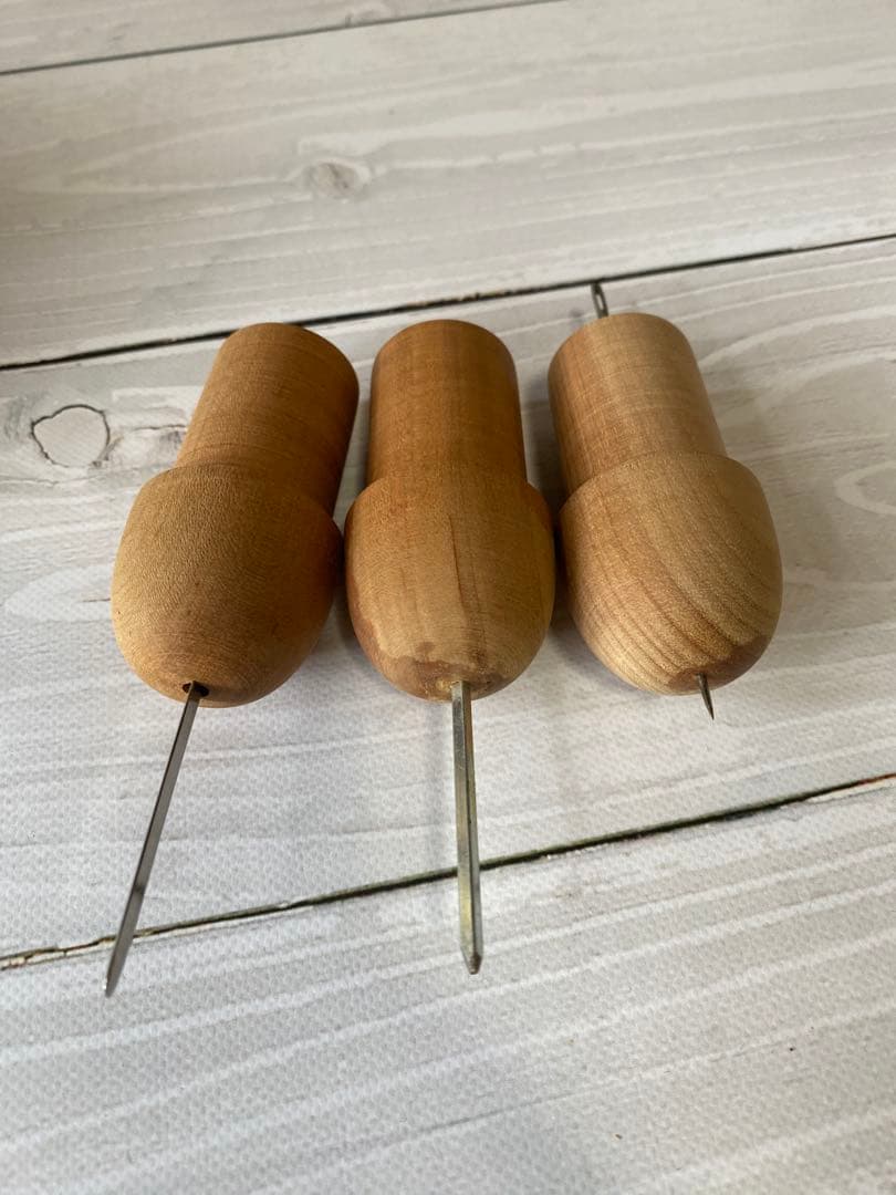 組みひも台　組紐　丸台　フルセット　組玉40個　糸14本付