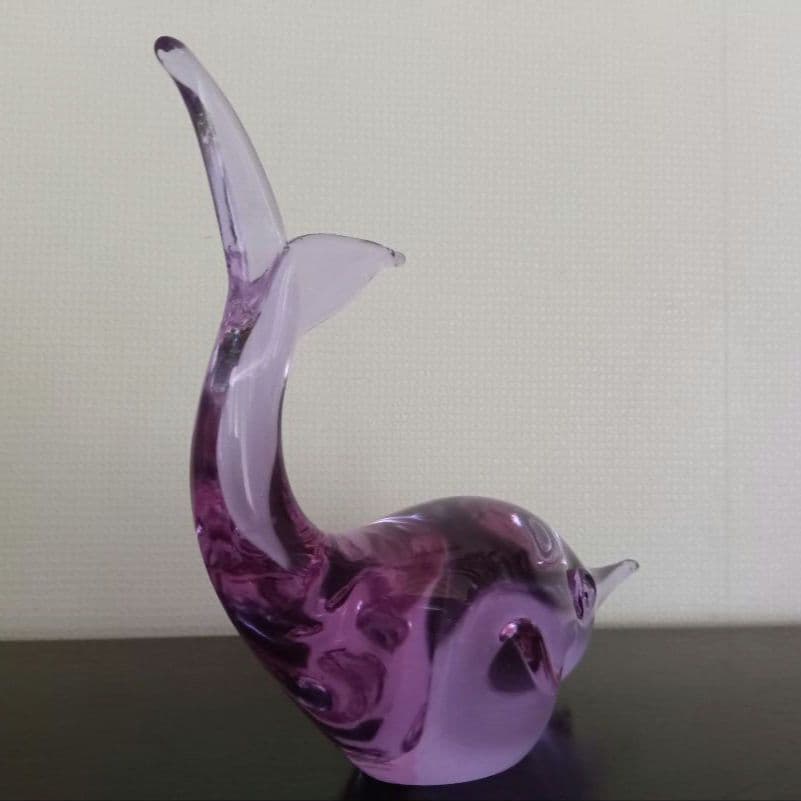 ムラーノ ザネッティ MURANO Zanetti イルカ ガラス工芸品