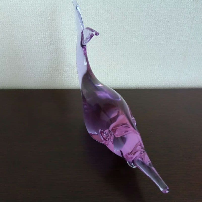 ムラーノ ザネッティ MURANO Zanetti イルカ ガラス工芸品