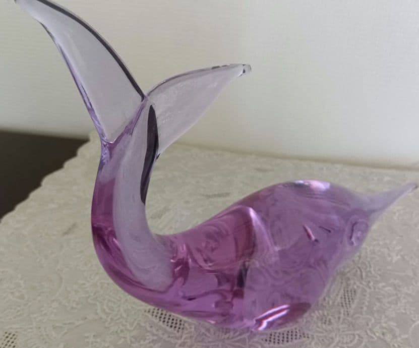 ムラーノ ザネッティ MURANO Zanetti イルカ ガラス工芸品