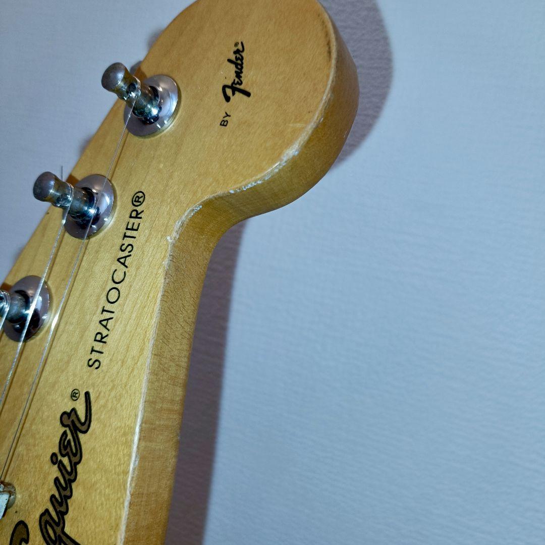 Squier ストラトキャスター 簡易メンテ済み ブルー