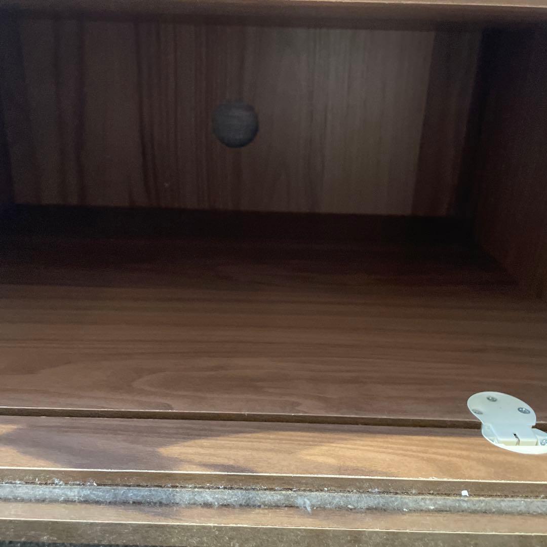 テレビ台 木 収納 ローボード ブラウン 茶色