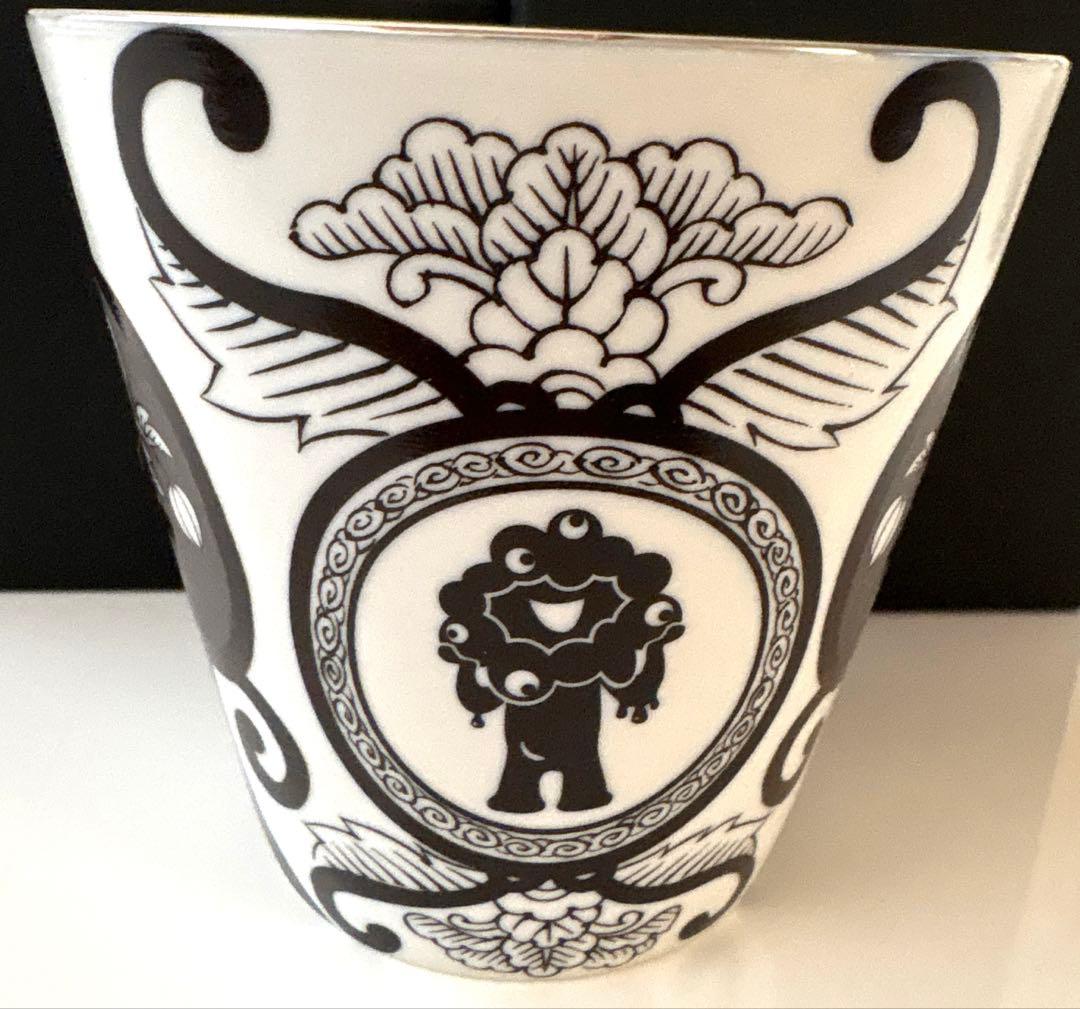 新品未使用 大阪関西万博 アリタポーセリンラボ　ミャクミャク ロックカップ★黒