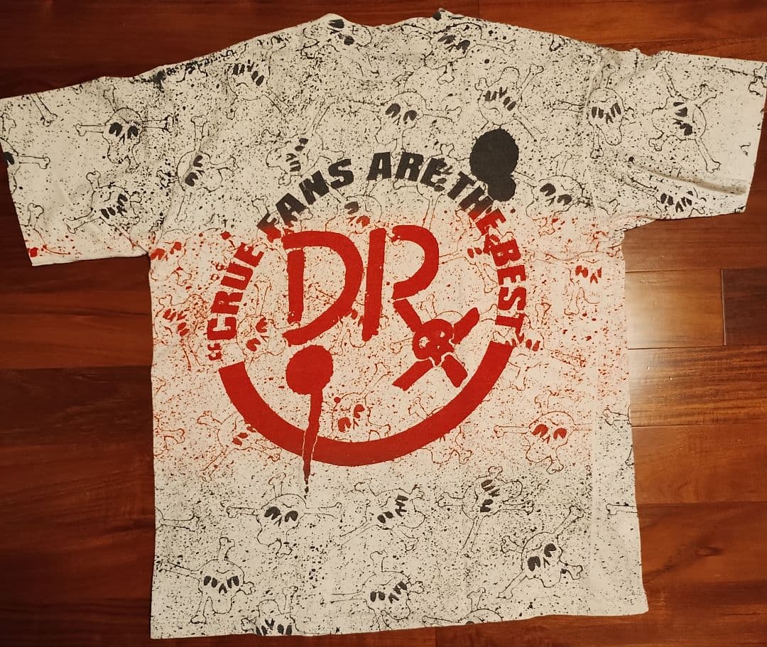 【値下不可】モトリークルー Dr.フィールグッド90オールオーバープリント