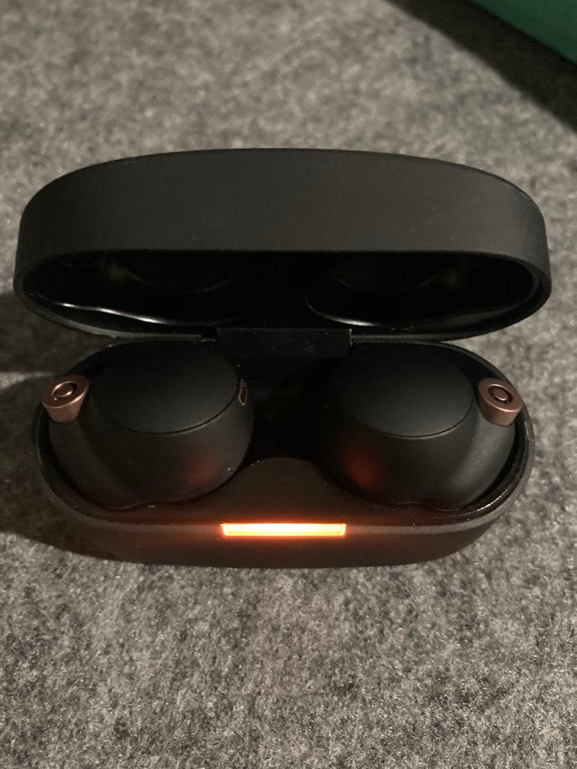 【美品】SONY WF-1000XM4 ノイズキャンセリングイヤホン 付属品あり