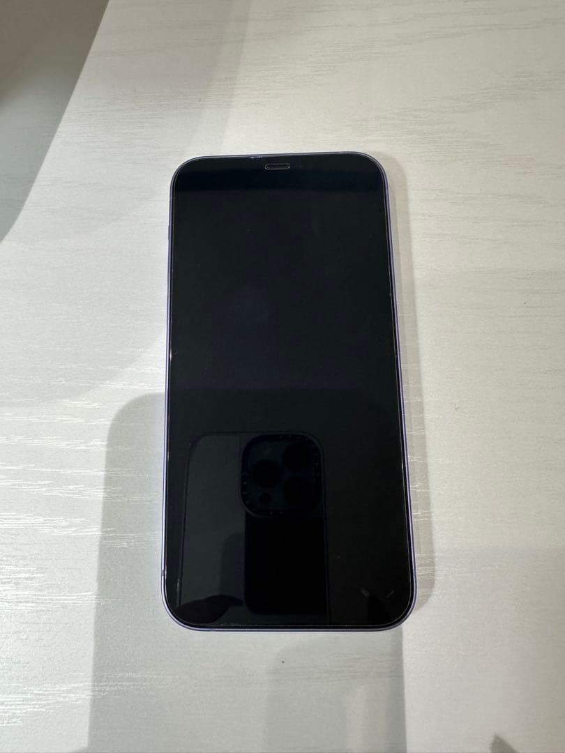 美品iPhone 12 本体 パープル バッテリー86%｜SIMフリー