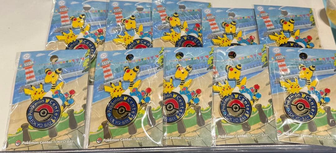 ポケモンセンター トーキョーベイリニューアルオープン記念 限定 ピンバッジ10個
