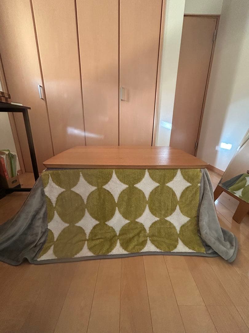 こたつテーブル 木製天板 布団セット