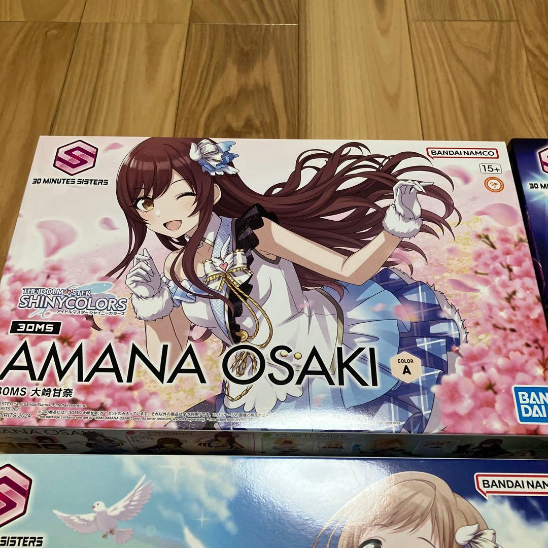 30MS 櫻木真乃 大崎甘奈 月岡恋鐘 風野灯織/八宮めぐるフェイスパーツセット